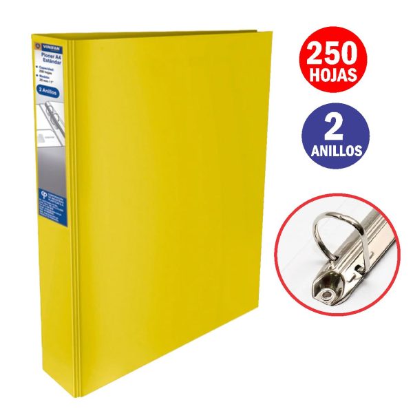 PIONER VINIF STD 25MM 2AN AMARILLO/UND
