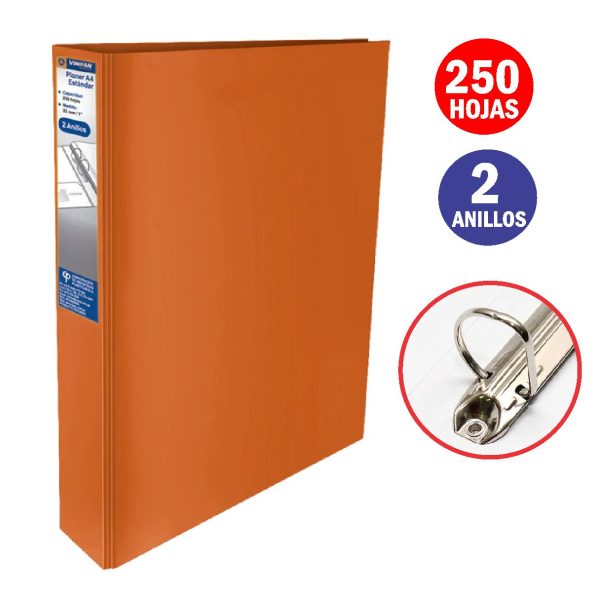 PIONER VINIF STD 25MM 2AN NARANJA/UND