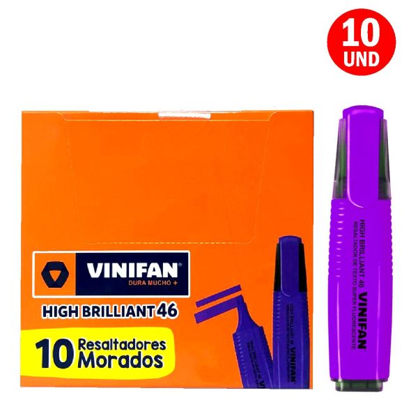 RESALTADOR VINIFAN HIGH BRILLIANT46MOR/CJ X10
