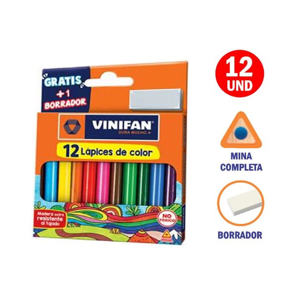 COLORES CORTOS VINIFAN X12