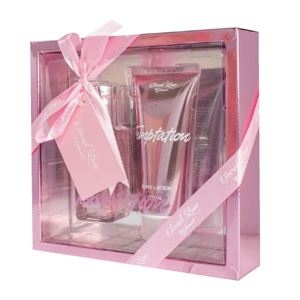 SECRET LOVE TEMPTATION BODY MIST + BODY LOTION go to market