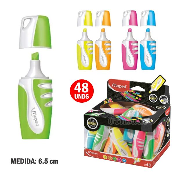 RESALTADOR MAPED MINI POCKET SOFT und. SURTIDO