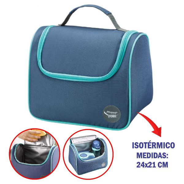 T-BOLSA DE TELA MAPED ISOTERMICO CONCEPTO BOLSA DE ALMUERZO BLUE-872104