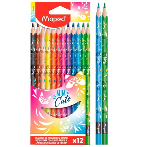 COLORES MAPED MINI CUTE X12 ESTUCHE CARTON