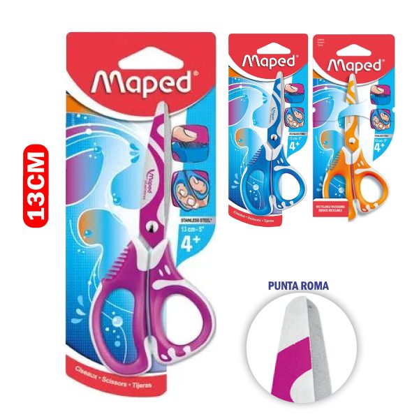 TIJERAS MAPED ZENOA FIT 13CM. BLISTER