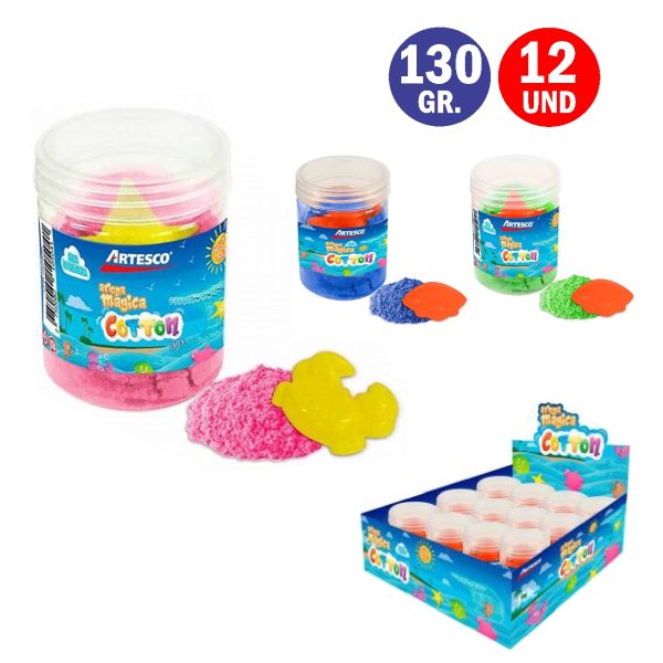 ARENA MAGICA COTTON X130GR SURTIDO ARTESCO